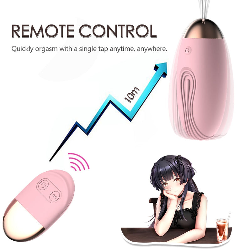 Wireless Remote Control 10 Speeds Vibrating Eggs