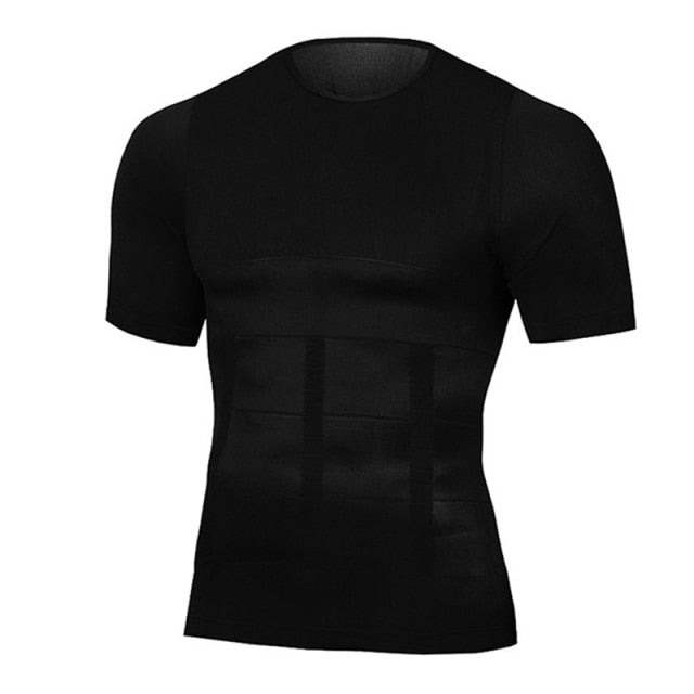 Classix Men Body Toning T-Shirt Slimming Body Shaper Corrective Posture Belly Control Compression Man Modeling Underwear Corset