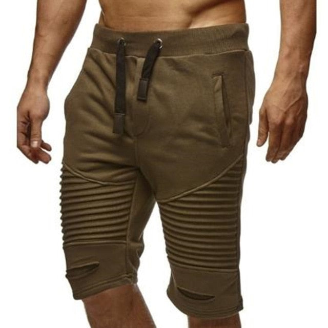 Men's Shorts Green Cargo Shorts Summer Bermudas Male Flap Pockets Jogger Shorts Casual Working Army Tactical Bermudas 2021