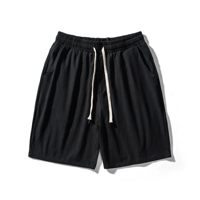 Privathinker Cotton Line Shorts Men Classic Basic Shorts 2021 Summer Thin Fabric Cool Shorts Casual Shorts Pants Men's Clothing