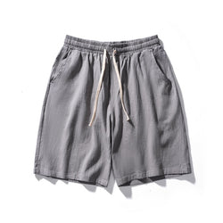 Privathinker Cotton Line Shorts Men Classic Basic Shorts 2021 Summer Thin Fabric Cool Shorts Casual Shorts Pants Men's Clothing