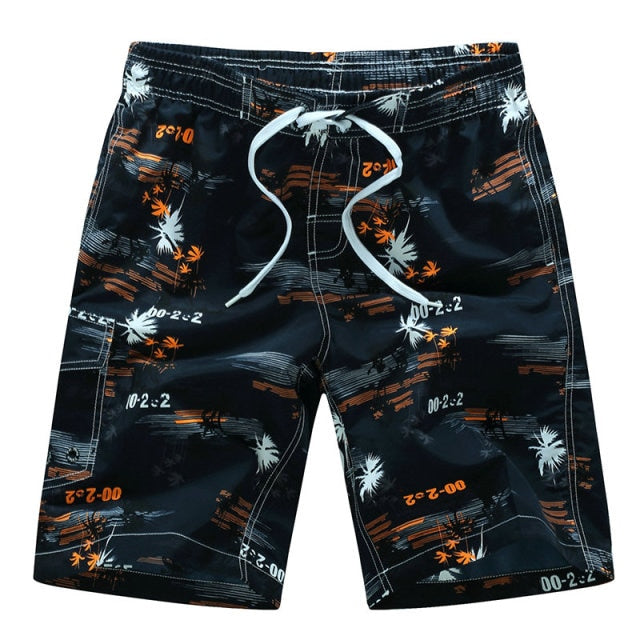 Summer Style 2021 Men Shorts Beach Short Breathable Quick Dry Loose Casual Hawaii Printing Shorts Man Plus Size 6XL